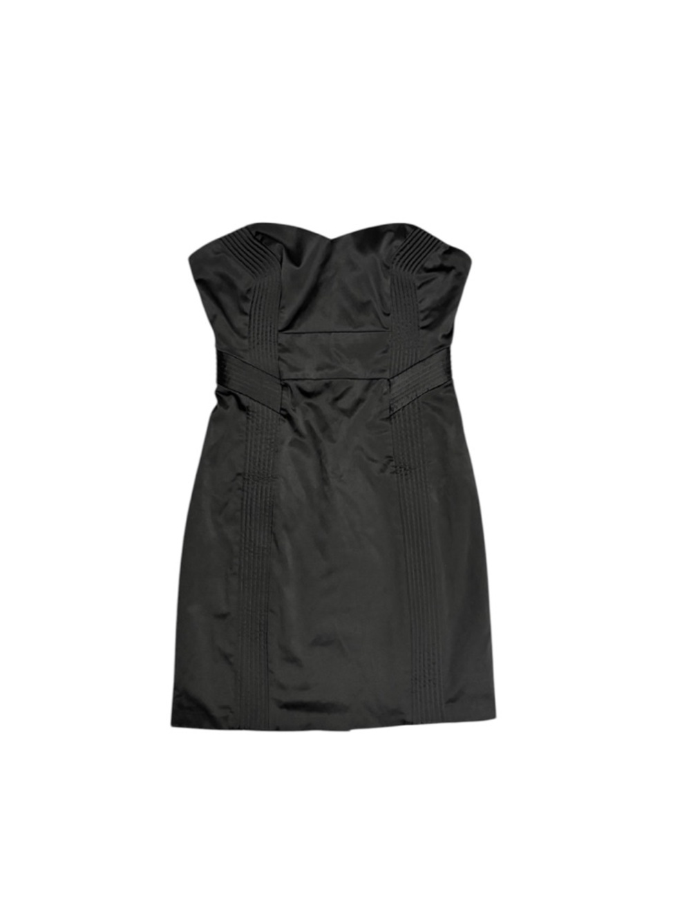 Vintage Y2K GUESS black satin mini cocktail dress #61